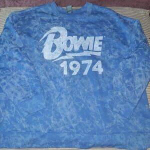 Terra & Sky Blue Graphic Sweatshirt